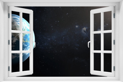 Fototapeta Naklejka Na Ścianę Okno 3D - Earth