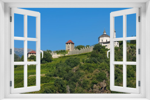 Fototapeta Naklejka Na Ścianę Okno 3D - Kloster Saeben - Saeben Abbey in Italy
