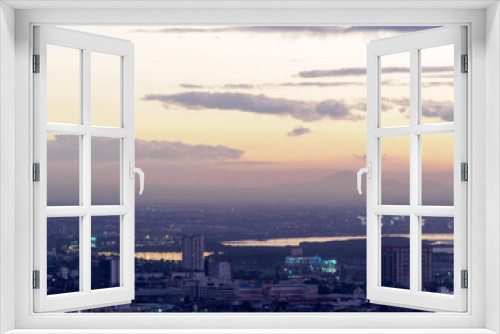 Fototapeta Naklejka Na Ścianę Okno 3D - Sunset in Manila, Philippines