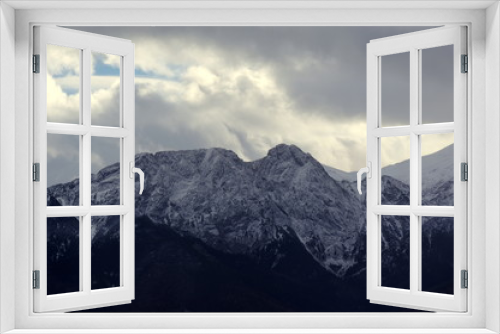 Fototapeta Naklejka Na Ścianę Okno 3D - tatry zimą