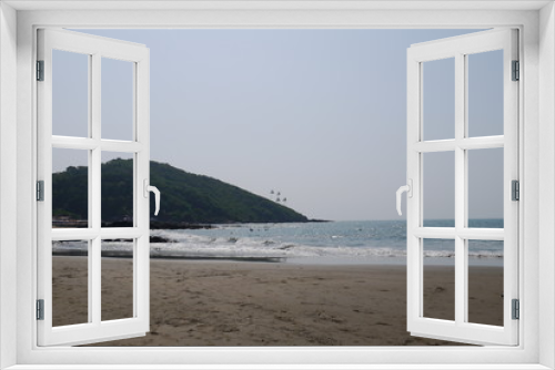 Fototapeta Naklejka Na Ścianę Okno 3D - Пляж