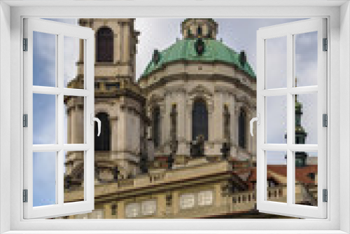 Fototapeta Naklejka Na Ścianę Okno 3D - church of St Nicholas, Prague