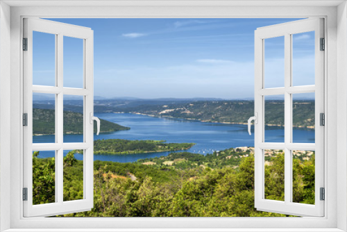 Fototapeta Naklejka Na Ścianę Okno 3D - Lake of Sainte-Croix (France)