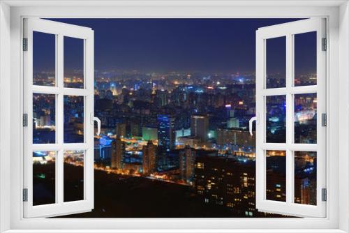 Fototapeta Naklejka Na Ścianę Okno 3D - Beijing at night