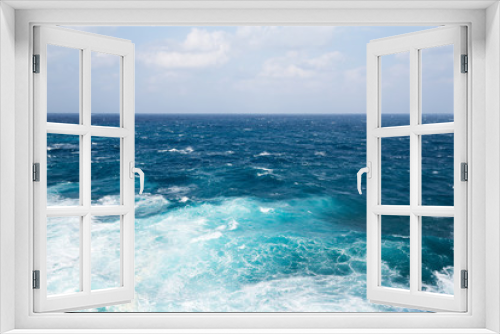 Fototapeta Naklejka Na Ścianę Okno 3D - Sea and wave