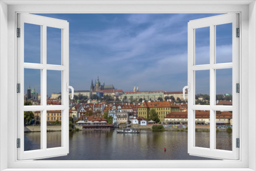 Fototapeta Naklejka Na Ścianę Okno 3D - view of Prague