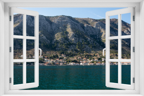 Fototapeta Naklejka Na Ścianę Okno 3D - Kotor adriatic sea beach summer day
