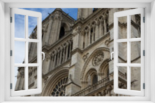 Fototapeta Naklejka Na Ścianę Okno 3D - Notre Dame de Paris Cathedral.Paris. France