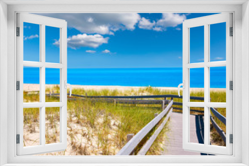 Fototapeta Naklejka Na Ścianę Okno 3D - Cape Cod Sandy Neck Beach Massachusetts US