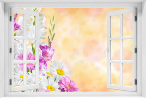Fototapeta Naklejka Na Ścianę Okno 3D - Holiday Nature Floral Background