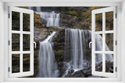 Fototapeta Naklejka Na Ścianę Okno 3D - Kuhfluchtwasserfall