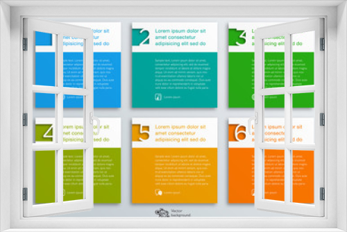 Infographics Web Banner & Label Design