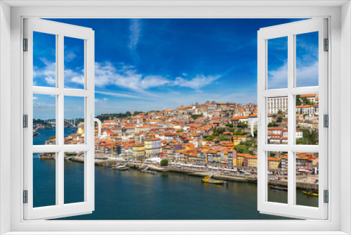 Fototapeta Naklejka Na Ścianę Okno 3D - Aerial view of Porto in Portugal