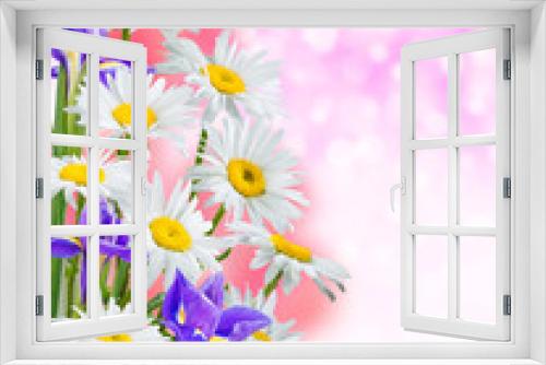 Fototapeta Naklejka Na Ścianę Okno 3D - Lovely flowers