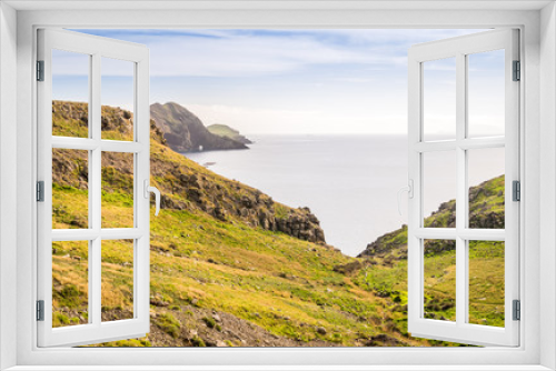 Fototapeta Naklejka Na Ścianę Okno 3D - Beautiful views on trail to Ponto do Sao Lourenco, Madeira
