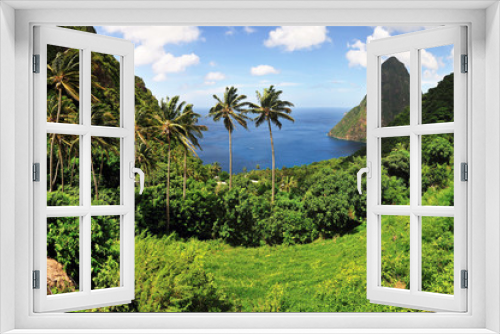 Fototapeta Naklejka Na Ścianę Okno 3D - Saint Lucia