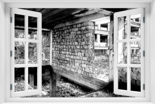 Fototapeta Naklejka Na Ścianę Okno 3D - Ruins