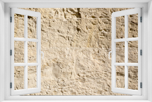 Fototapeta Naklejka Na Ścianę Okno 3D - Pietra leccese - muro