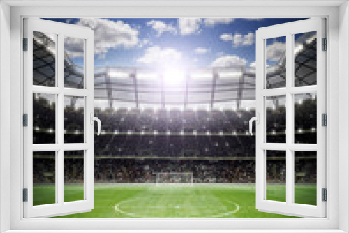 Fototapeta Naklejka Na Ścianę Okno 3D - Stadium