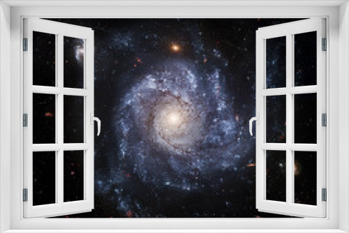 Fototapeta Naklejka Na Ścianę Okno 3D - View image of Galaxy system isolated Elements of this image furnished by NASA