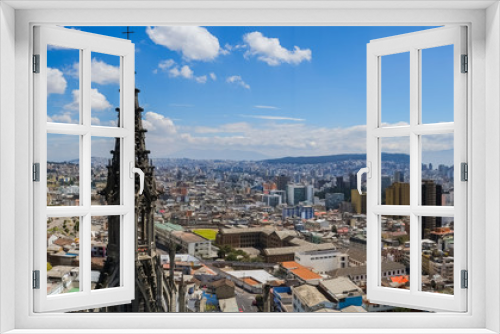 Fototapeta Naklejka Na Ścianę Okno 3D - Quito