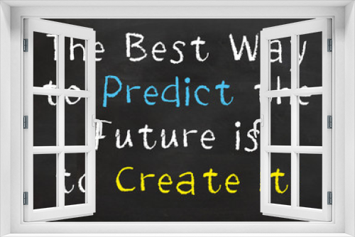 Best Way to Predict the Future