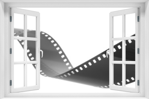 Fototapeta Naklejka Na Ścianę Okno 3D - Roll of 35mm film on white
