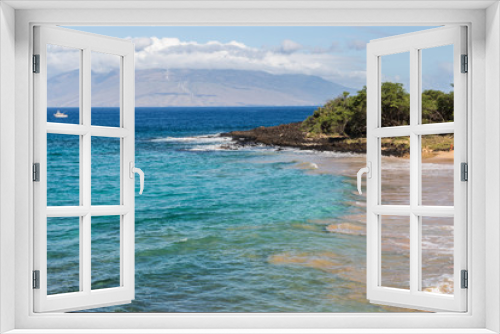 Fototapeta Naklejka Na Ścianę Okno 3D - Wailea Beach, Maui