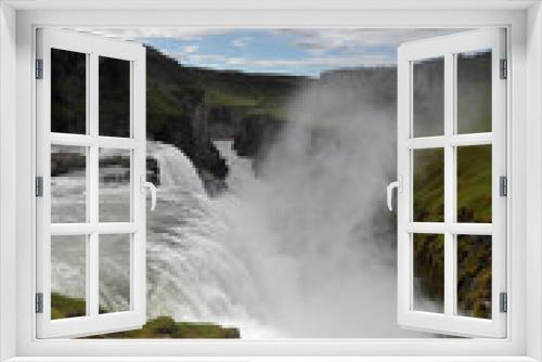 Fototapeta Naklejka Na Ścianę Okno 3D - Gullfoss, Island