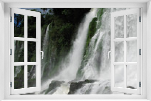 Fototapeta Naklejka Na Ścianę Okno 3D - Chutes d'Iguazu