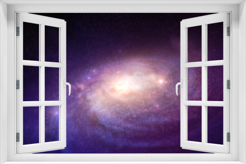 Fototapeta Naklejka Na Ścianę Okno 3D - Galaxy in the space