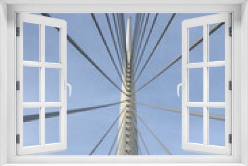 Fototapeta Naklejka Na Ścianę Okno 3D - Large bridge structure