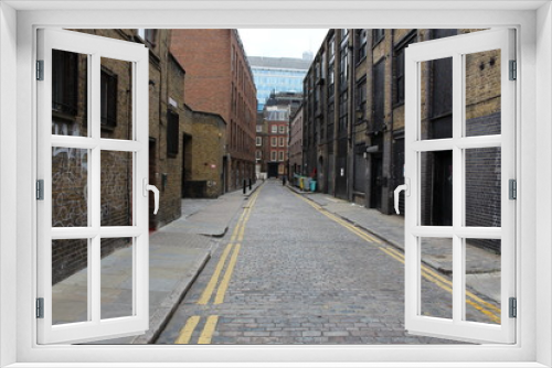 Fototapeta Naklejka Na Ścianę Okno 3D - Spitalfields/shoreditch back streets