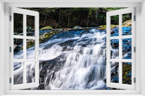 Fototapeta Naklejka Na Ścianę Okno 3D - 華の滝