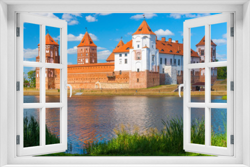 Fototapeta Naklejka Na Ścianę Okno 3D - The Mir Castle in Belarus