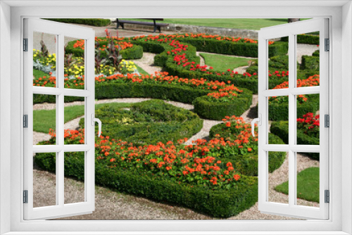 Fototapeta Naklejka Na Ścianę Okno 3D - formal gardens