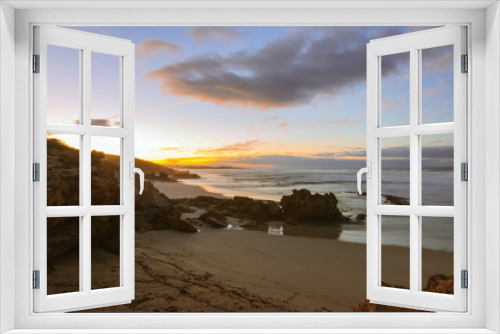 Fototapeta Naklejka Na Ścianę Okno 3D - Stony Rise Beach sunrise Little Dip Conservation Park