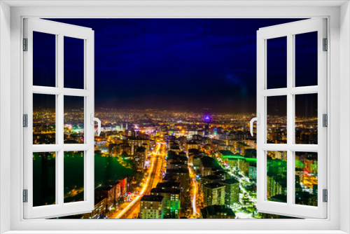 Fototapeta Naklejka Na Ścianę Okno 3D - konya city