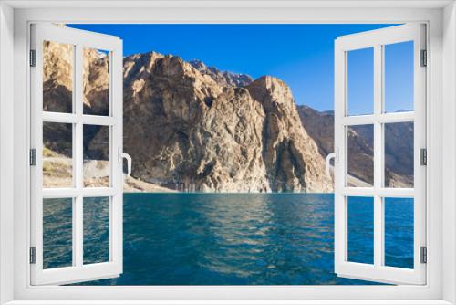 Fototapeta Naklejka Na Ścianę Okno 3D - Attabad Lake in Northern Pakistan