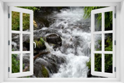 Fototapeta Naklejka Na Ścianę Okno 3D - Mini Falls