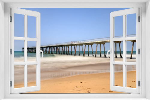 Fototapeta Naklejka Na Ścianę Okno 3D - Hermosa Beach