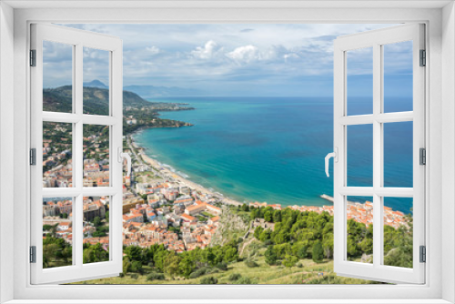 Fototapeta Naklejka Na Ścianę Okno 3D - Bucht Mittelmeer Küstenort