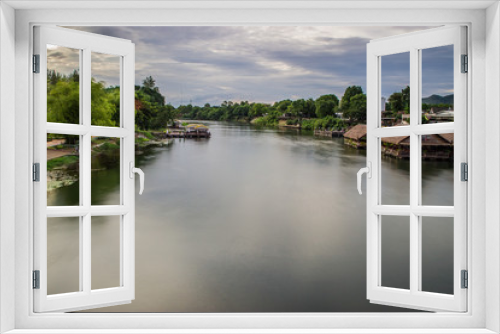 Fototapeta Naklejka Na Ścianę Okno 3D - River Kwai