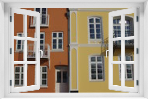 Fototapeta Naklejka Na Ścianę Okno 3D - Bunte Häuser in Sonderburg