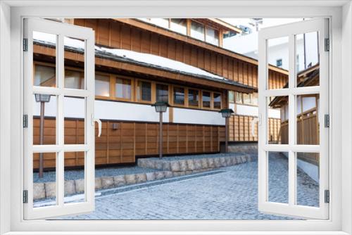 Fototapeta Naklejka Na Ścianę Okno 3D - Traditional japanese building