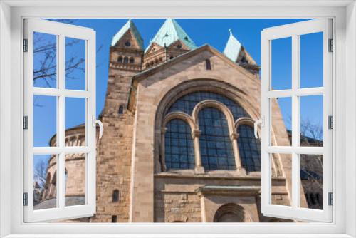 Fototapeta Naklejka Na Ścianę Okno 3D - Kreuzkirche Düsseldorf-Pempelfort