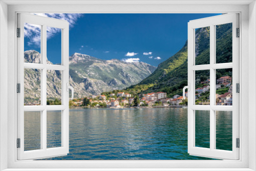 Fototapeta Naklejka Na Ścianę Okno 3D - Bay of Kotor Montenegro Balkans