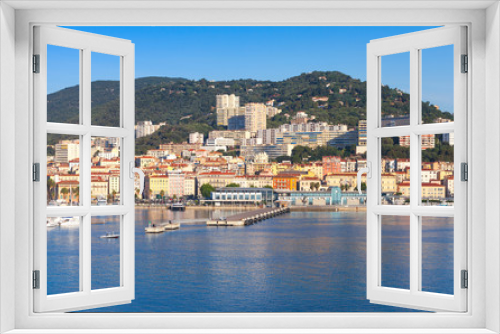 Fototapeta Naklejka Na Ścianę Okno 3D - Port of Ajaccio, Corsica, the capital of Corsica