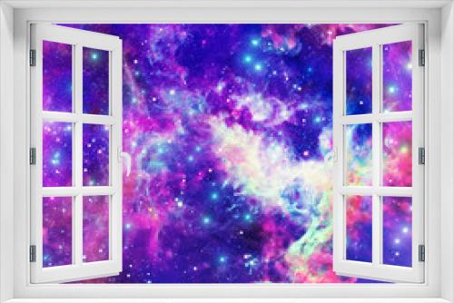 Fototapeta Naklejka Na Ścianę Okno 3D - Flaming Star Nebula
