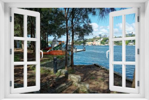 Fototapeta Naklejka Na Ścianę Okno 3D - Anglers at Ballast Point Park Mort Bay Sydney
